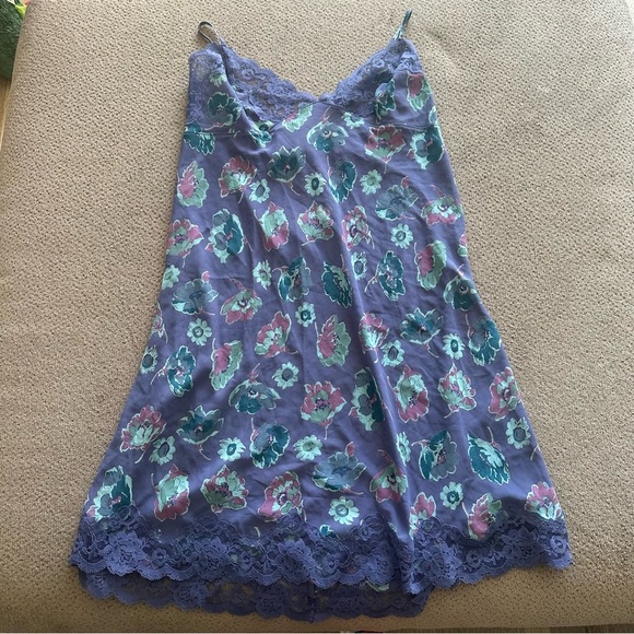 VS Floral Slip Dress Large - Picture 1 of 8
